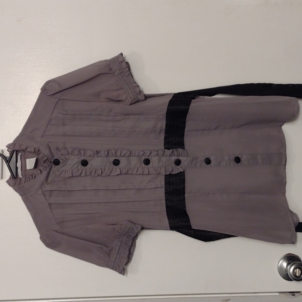 Rare Charlotte Russe Vintage Gothic Victorian Bohemian Blouse Size Medium